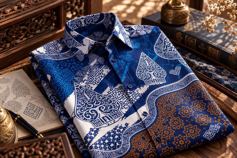 Batik custom motif Bisyarah